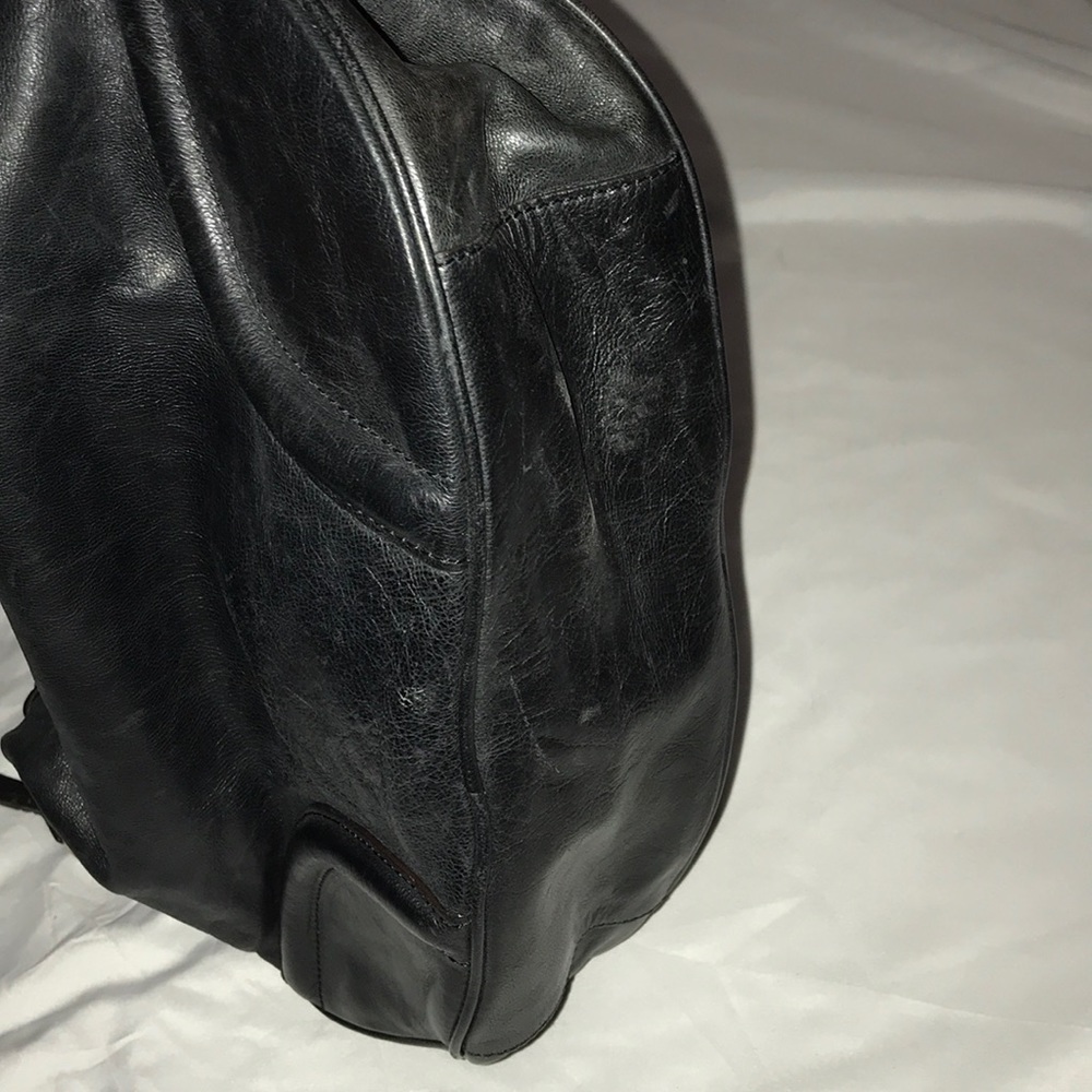 BCBGirls Black Leather Strap Purse - Picture 8 of 9